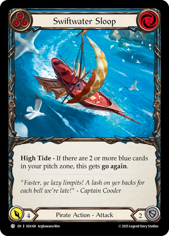 3x Swiftwater Sloop (Blue)