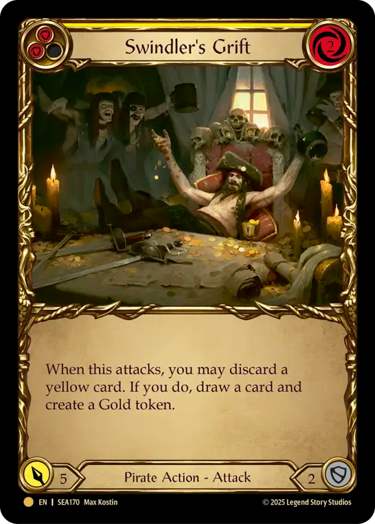 Swindler's Grift (Yellow) Treasure Pack