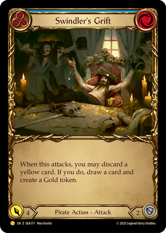 Swindler's Grift (Blue) Treasure Pack