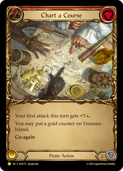 Chart a Course (Red) Treasure Pack