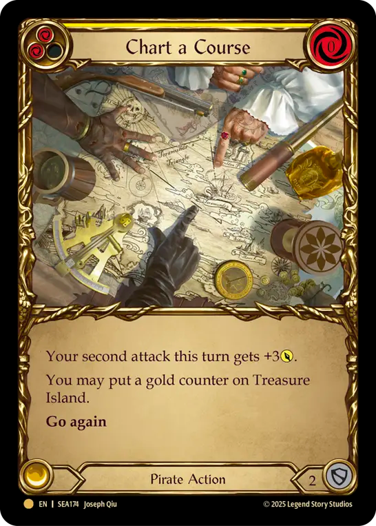 Chart a Course (Yellow) Treasure Pack