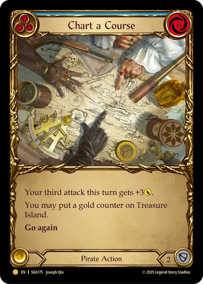 Chart a Course (Blue) Treasure Pack