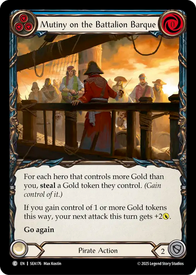 Mutiny on the Battallon Barque Rainbow Foil
