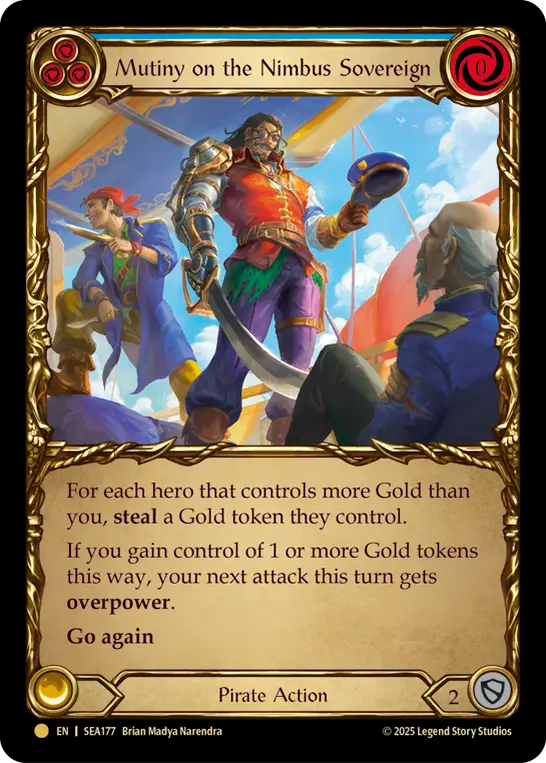 Mutiny on the Nimbus Sovereign Treasure Pack