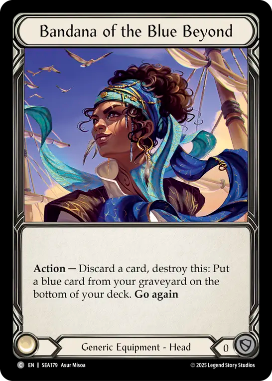 Bandana of the Blue Beyond Cold Foil Treasure Pack