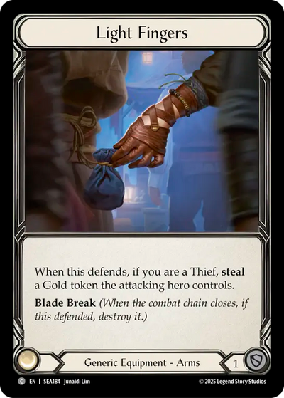 Light Fingers Cold Foil Treasure Pack