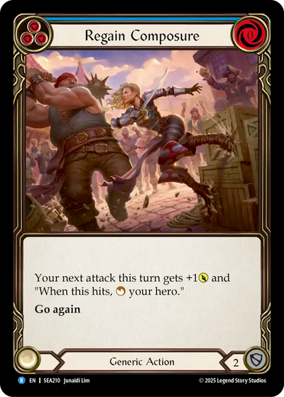 Regain Composure Rainbow Foil