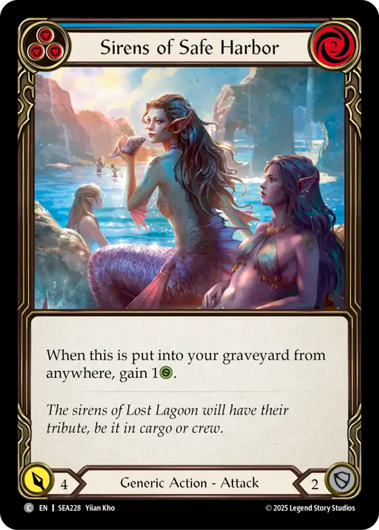 3x Sirens of Safe Harbor (Blue)