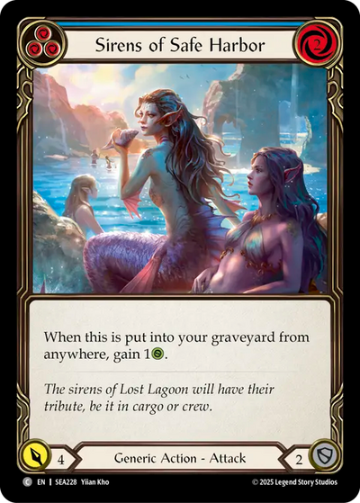3x Sirens of Safe Harbor (Blue)