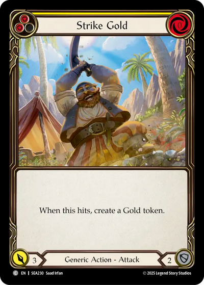3x Strike Gold (Yellow)