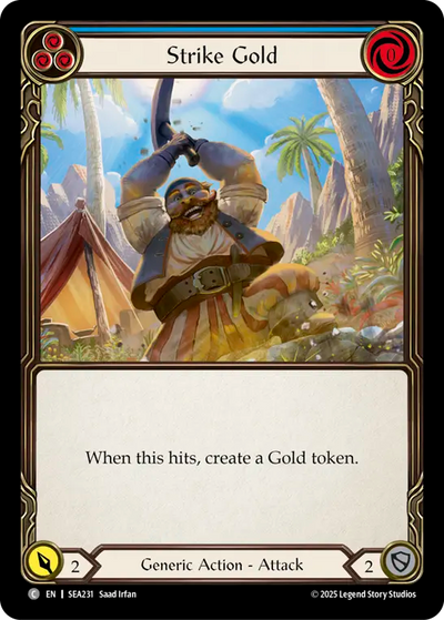 3x Strike Gold (Blue)
