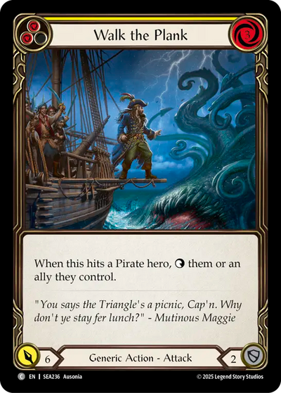 3x Walk the Plank (Yellow)