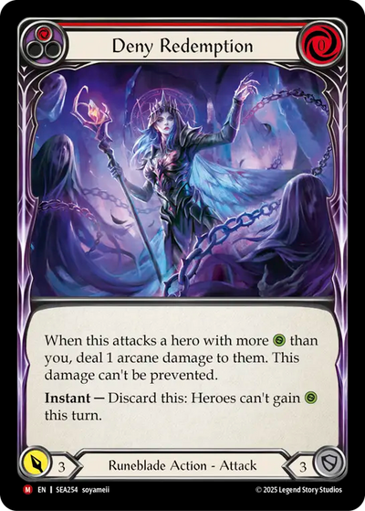 Deny Redemption Rainbow Foil