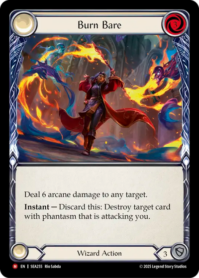 Burn Bare Rainbow Foil