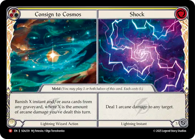 Consign to Cosmos / Shock Rainbow Foil