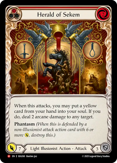 Herald of Sekem Rainbow Foil