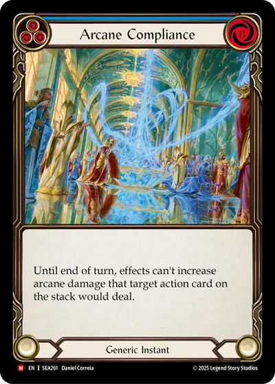 Arcane Compliance Rainbow Foil