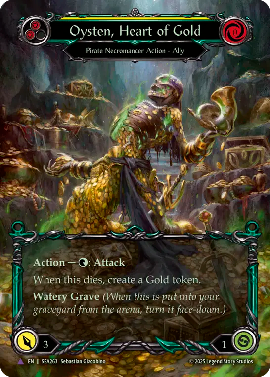 Oysten, Heart of Gold Marvel
