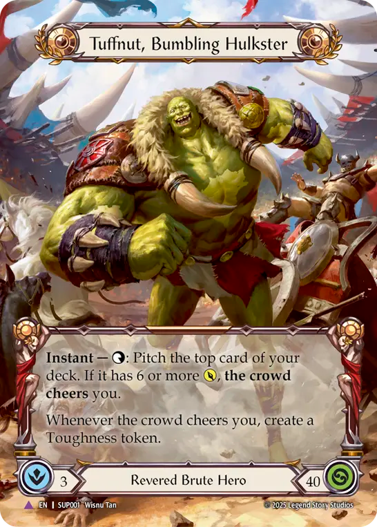 Tuffnut, Bumbling Hulkster Marvel Cold Foil