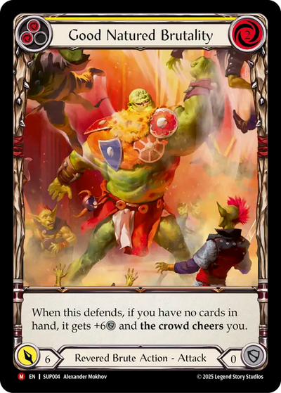 Good Natured Brutality Cold Foil