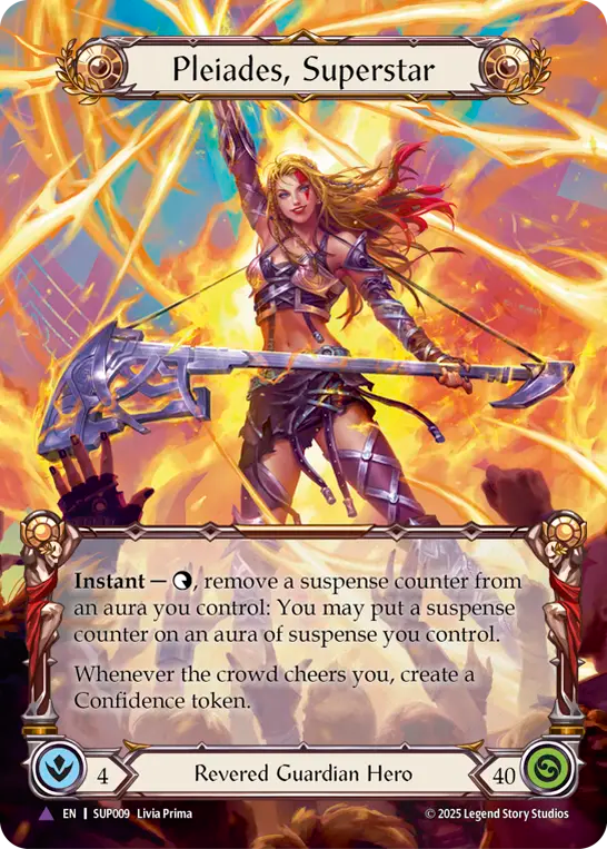 Pleiades, Superstar Marvel Cold Foil