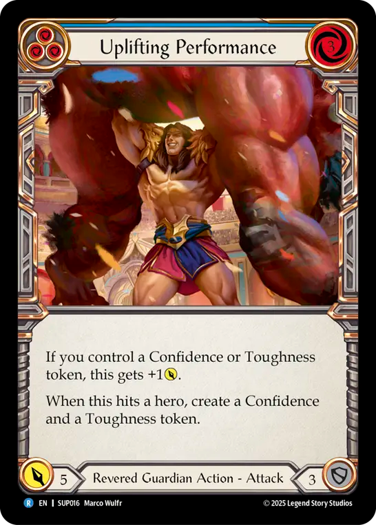 Uplifting Performance Rainbow Foil