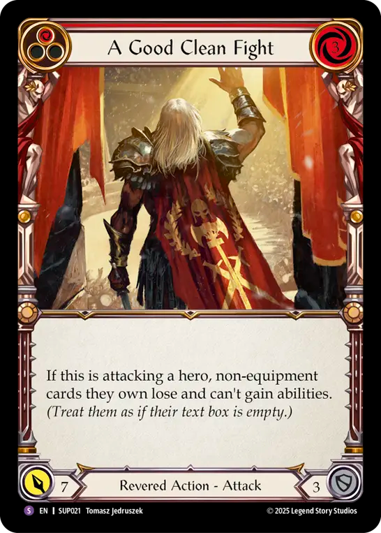 A Good Clean FIght Rainbow Foil