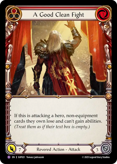 A Good Clean FIght Rainbow Foil