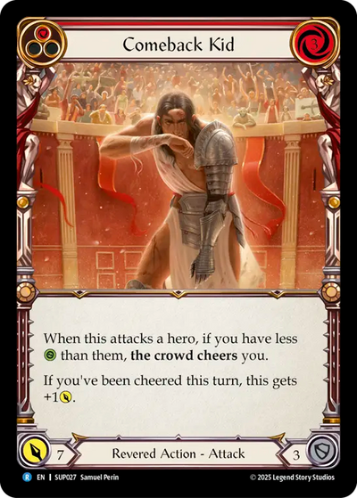 Comeback Kid (Red) Rainbow Foil
