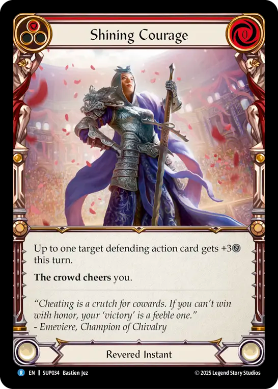 Shining Courage Rainbow Foil