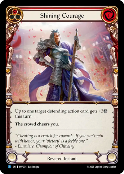Shining Courage Rainbow Foil