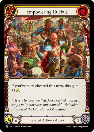 Empowering Ruckus Rainbow Foil