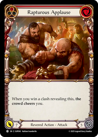 3x Rapturous Applause (Red)