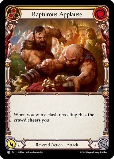 Rapturous Applause (Yellow) Rainbow Foil