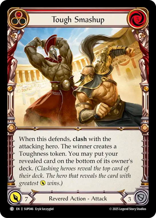 3x Tough Smashup (Red)