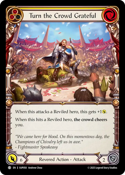 3x Turn the Crowd Grateful (Yellow)