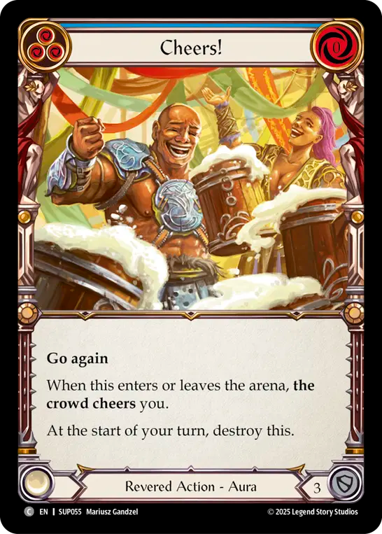 3x Cheers!