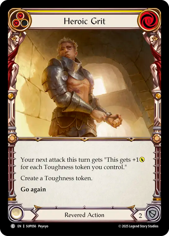 Heroic Grit Rainbow Foil