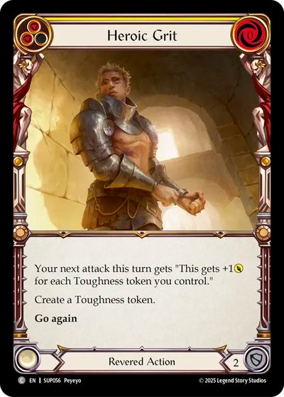 Heroic Grit Rainbow Foil