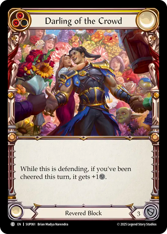 Darling of the Crowd Rainbow Foil