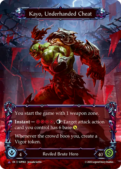 Kayo, Underhanded Cheat Marvel Cold Foil