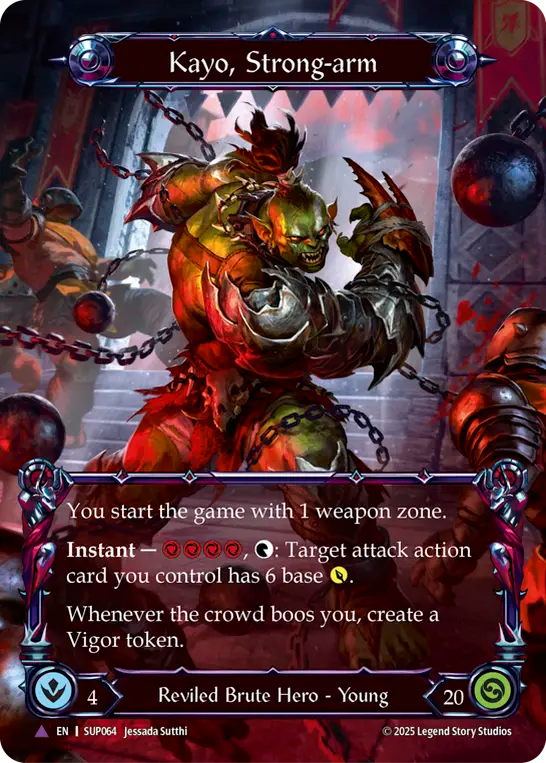Kayo, Strong-arm Marvel Cold Foil