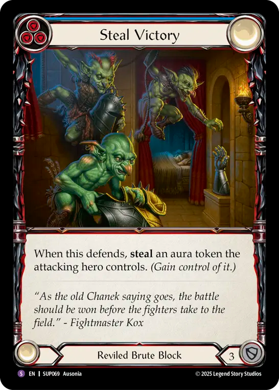 Steal Victory Rainbow Foil