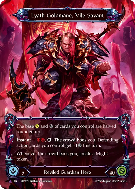 Lyath Goldmane, Vile Savant Marvel Cold Foil