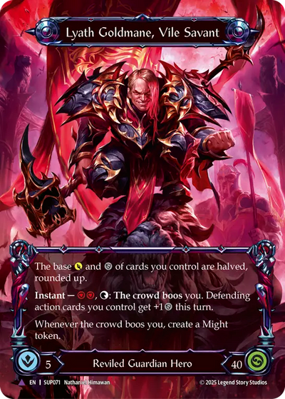 Lyath Goldmane, Vile Savant Marvel Cold Foil