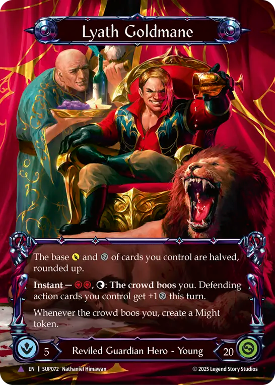 Lyath Goldmane Marvel Cold Foil