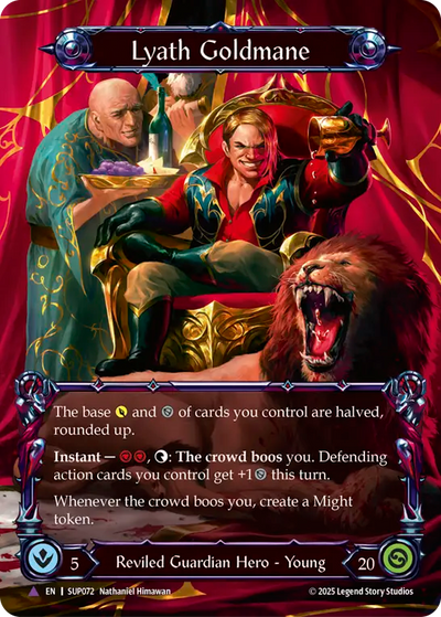 Lyath Goldmane Marvel Cold Foil