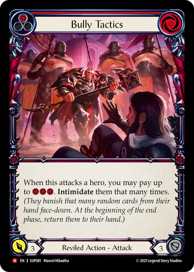 Bully Tactics Rainbow Foil