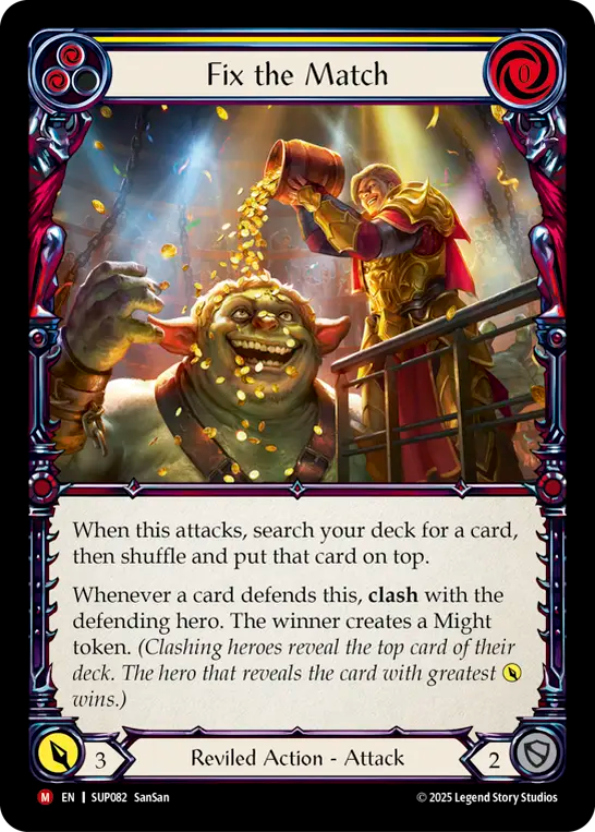 Fix the Match Rainbow Foil