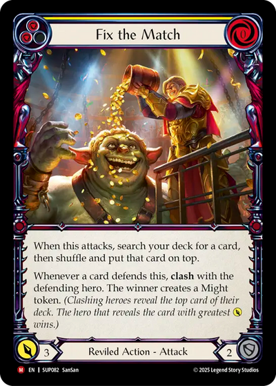 Fix the Match Rainbow Foil